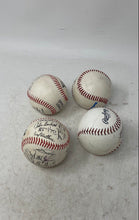 Load image into Gallery viewer, Lot Of 4 Pcs Assorted Mixed Variety White Official League Baseball Balls