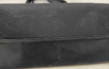 Load image into Gallery viewer, Michael Kors Womens Black Outer Pocket Double Strap Zipper Medium Tote Purse