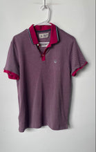 Load image into Gallery viewer, Original Penguin Mens Purple Short Sleeve Spread Collar Polo Shirt Size Medium