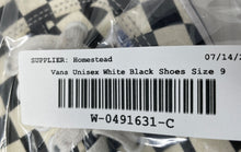 Load image into Gallery viewer, Vans Unisex Authentic 721356 White Black Lace-Up Sneaker Shoes Size M 9 W 10.5