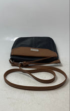 Load image into Gallery viewer, Nine West Womens Brown Black Inner Pockets Shoulder Crossbody Bag