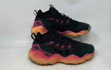Load image into Gallery viewer, Adidas Mens Trae Young 3 Black Green Orange Running Shoes Size 7 No Laces