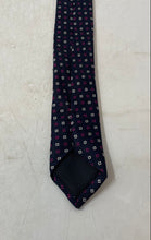 Load image into Gallery viewer, Hugo Boss Mens Multicolor Geometric Print Adjustable Long Formal Designer Tie