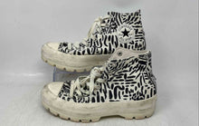 Load image into Gallery viewer, Converse Womens Chuck Taylor All Star Lugged White Black Sneaker Shoes Size 7