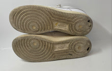 Load image into Gallery viewer, Nike Mens Air Force 1 Low All White Leather Lace-Up Sneakers Shoes Size 10