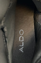 Load image into Gallery viewer, Aldo Womens Brown Suede Wedge Side-Zip Knee-High Boots Shoes Size 6.5