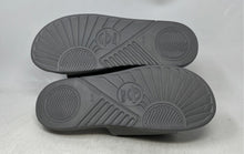 Load image into Gallery viewer, Islide Unisex Gray Open Toe Flat Slip-On Slide Sandals Size W14 M15
