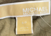 Load image into Gallery viewer, Michael Kors Womens Green Short Sleeve Keyhole Neck Pullover Blouse Top Size S/P