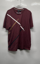 Load image into Gallery viewer, Boss Mens Burgundy Short Sleeve Crew Neck Pullover T-Shirt Size XL
