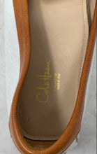 Load image into Gallery viewer, Cole Haan Womens White Brown Leather Slip-On Loafer Shoes Size 9.5 B