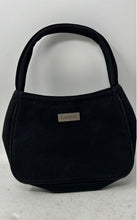 Load image into Gallery viewer, Lauren Ralph Lauren Womens Black Inner Pocket Magnetic Snap Hobo Handbag
