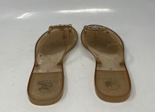 Load image into Gallery viewer, Authentic Tory Burch Womens Mini Miller Clear Slip-On Flat Thong Sandals Size 8