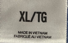 Load image into Gallery viewer, Express Mens Royal Blue Long Sleeve Collared Performance Dress Shirt Size XL