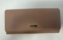 Load image into Gallery viewer, Authentic Furla Womens Saffiano Beige Leather Card Slot Bi-Fold Wallet Damaged