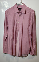 Load image into Gallery viewer, Michael Kors Mens Red Printed Classic Fit Collared Button-Up Shirt Size S