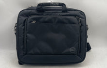 Load image into Gallery viewer, Dell Unisex Black Inner Pocket Shoulder Strap Computer Laptop Briefcase