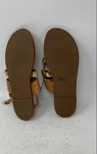 Load image into Gallery viewer, Cole Haan Womens Finley Grand W19544 Brown Flat Heel Thong Sandals Size 8B