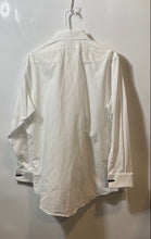 Load image into Gallery viewer, Brooks Brothers Mens White Cotton Non-Iron Collared Dress Shirt Size 16 1/2