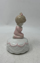 Load image into Gallery viewer, San Francisco Music Box Company Ceramic Decorative Girl Praying Figure Music Box