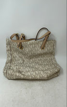 Load image into Gallery viewer, Michael Kors Womens Jet Set Travel Beige Monogram Double Handle Tote Handbag