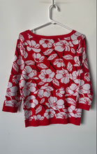 Load image into Gallery viewer, 7th Avenue Design Studio NY & Co. Womens Red White Pullover Sweater Sz M W/ Tag