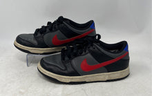 Load image into Gallery viewer, Nike Boys Dunk Low GS Black And Gray Leather Lace-Up Sneaker Shoes Size 6