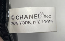 Load image into Gallery viewer, Chanel Beauty Womens Black Zip Top Lined Cosmetic Makeup Bag Worn
