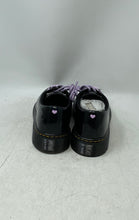 Load image into Gallery viewer, Dr. Martens Unisex 1461 Y Black Purple Leather Lace-Up Sneaker Shoes Size M6 W7