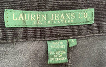 Load image into Gallery viewer, Lauren Ralph Lauren Womens Black Denim Dark Wash Straight Leg Jeans Size 6