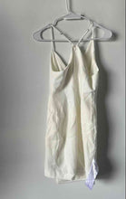 Load image into Gallery viewer, BCBGMAXAZRIA Womens Off White Sleeveless Back Zip Mini Dress Size 2 With Tag