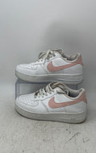 Load image into Gallery viewer, Nike Mens Air Force 1 304904 011 White Pink Leather Sneaker Shoes Size 5.5