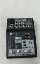 Load image into Gallery viewer, Behringer XENYX 502 Black 5-Input Analog Audio Mixer Not Tested No Power Cables