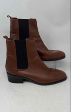 Load image into Gallery viewer, Kenneth Cole Reaction Mens Salt Brown Leather Pull-On Chelsea Boots Size 9.5