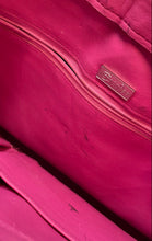 Load image into Gallery viewer, Crocodee Womens Pink Crocodile Embossed Leather Double Handle Tote Bag