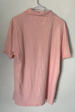 Load image into Gallery viewer, Calvin Klein Mens Soft Pink Liquid Touch Short Sleeve Classic Polo Shirt Size L