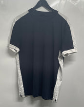 Load image into Gallery viewer, Hugo Boss Mens Navy Blue White Short Sleeve Crew Neck Pullover T-Shirt Size XL