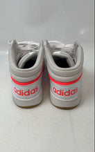 Load image into Gallery viewer, Adidas Womens Hoops 3.0 Mid GW5458 White Orange Lace-Up Sneaker Shoes Size 9
