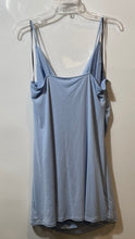 Load image into Gallery viewer, Divided By H&M Womens Blue Spaghetti Strap Cowl Neck Short Mini Dress Size XL