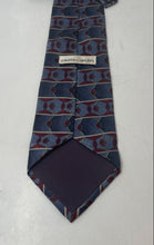 Load image into Gallery viewer, Pierre Cardin Mens Blue Printed Adjustable Pointed Tie