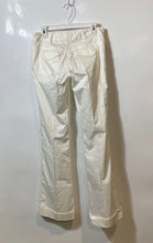 Load image into Gallery viewer, Armani Exchange Womens White Flat Front Pockets Wide-Leg Dress Pants Size 4