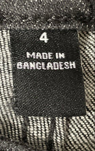 Load image into Gallery viewer, Karl Lagerfeld Womens Cannes Black High Rise Straight Leg Jeans Size 4