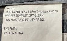 Load image into Gallery viewer, Lineage Mens Gray Long Sleeve Single-Breasted Notch Two Button Blazer Size 42R