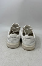 Load image into Gallery viewer, Calvin Klein Mens CMGRISSOM2-R White Leather Lace-Up Sneaker Shoes Size 10