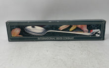 Load image into Gallery viewer, International Silver Company Flatware Silver Plated 1991 Engraved Serving Spoon