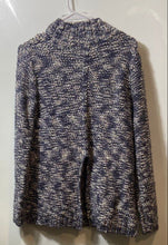 Load image into Gallery viewer, Forever 21 Womens Gray Multicolor Marled Knit Slit Hem Pullover Sweater Size L
