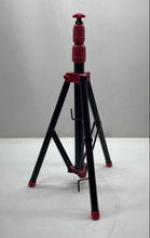 Load image into Gallery viewer, Black & Red Locking Collar Knobs Multi-Directional Work Light LED Tripod