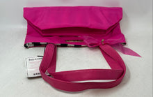 Load image into Gallery viewer, Juicy Couture Womens Pink Ribbon Bow Perfume Bottle Graphic Tote Bag With Tag