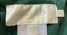 Load image into Gallery viewer, David's Bridal Womens Green Sleeveless Ruffle Long Maxi Dress Size 4