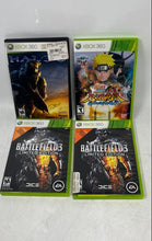 Load image into Gallery viewer, Lot Of 4 Pcs Assorted Xbox 360 Mixed Genre Action And Adventure Video Games
