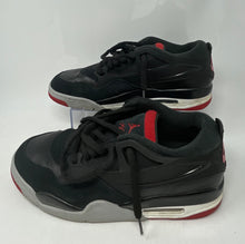Load image into Gallery viewer, Authentic Nike Mens Air Jordan 4 RM Black Red Sneakers Shoes Size 12 Stained